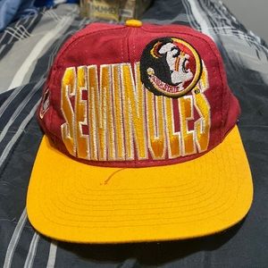 Retro Florida state seminoles snap back
